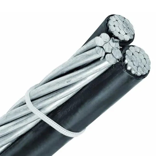 overhead power cables to house