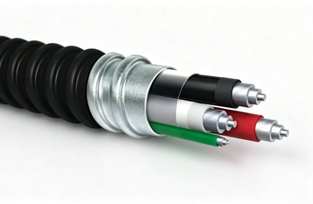 Features of MC(AIA) With THHN/THWN-2 AL PVC Jacket
